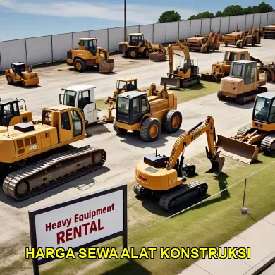 Menggali Informasi Tentang Harga Sewa Alat Konstruksi